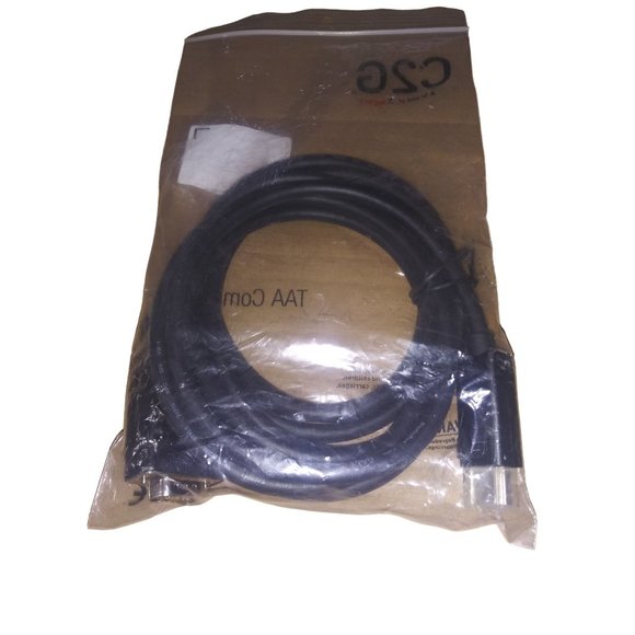 C2G Male to VGA Male Cable Adapter 10 FT Display Port #54333 NEW - Picture 5 of 5